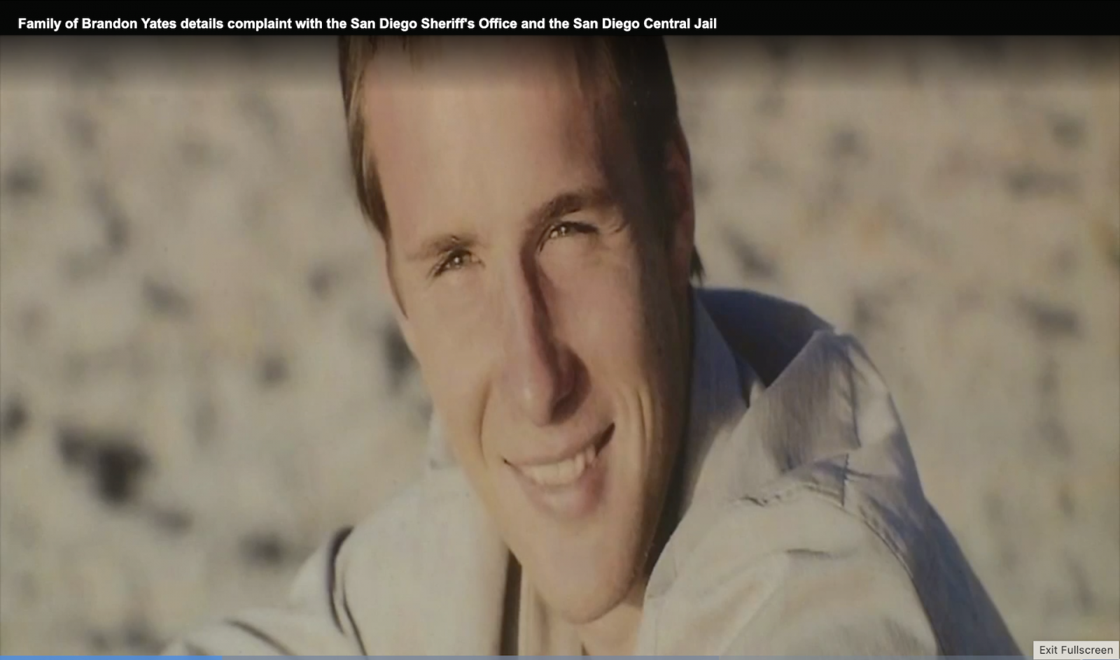 Brandon Yates was killed in his cell at the San Diego Central Jail, prompting a lawsuit filed on behalf of his family