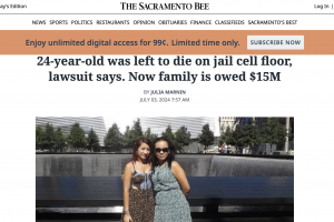 Elisa Serna, who died in custody of the SD County jail, with her mother
